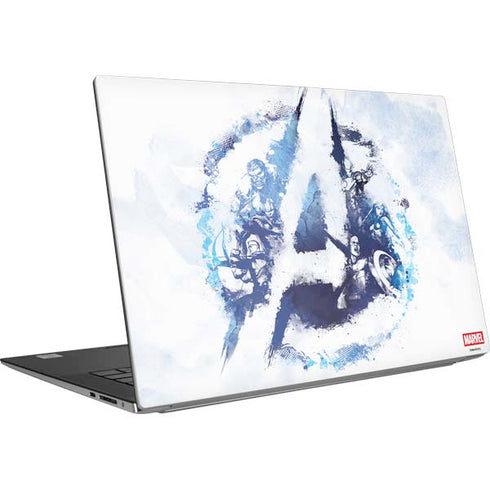 Marvel Avengers Blue Logo Dell XPS Skin